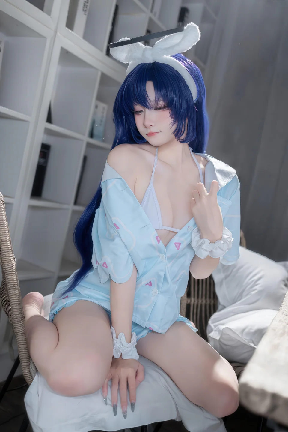 喜欢爱理吗 - No.011 优香睡衣 [35P-125MB] tg@simisebaisi 【丝足阁】014.webp